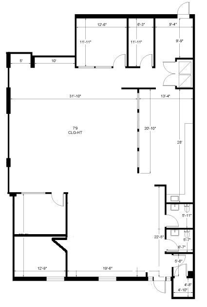 4750 N Federal Hwy, Fort Lauderdale, FL à louer Plan d’étage– Image 1 sur 3