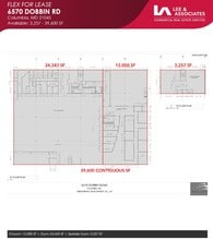 6570 Dobbin Rd, Columbia, MD à louer Plan d’étage– Image 1 sur 1