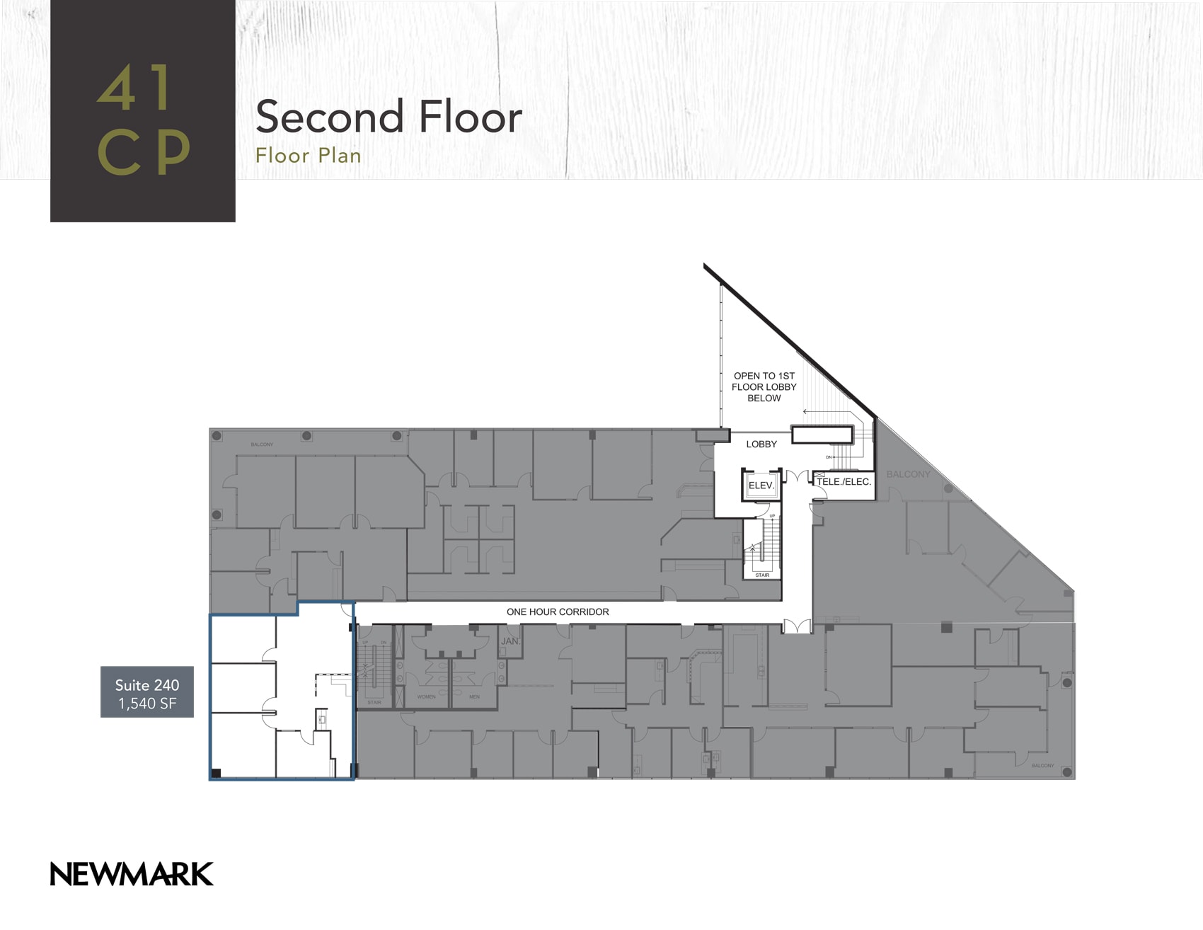41 Corporate Park, Irvine, CA à louer Plan d’étage– Image 1 sur 1