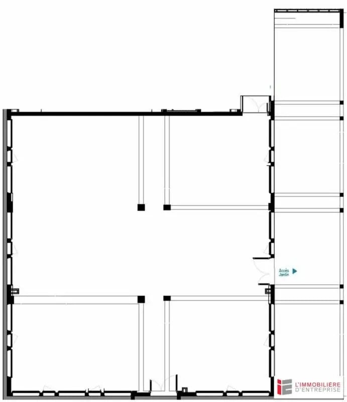 Local d'activités dans Chantepie à vendre Plan d’étage– Image 1 sur 2