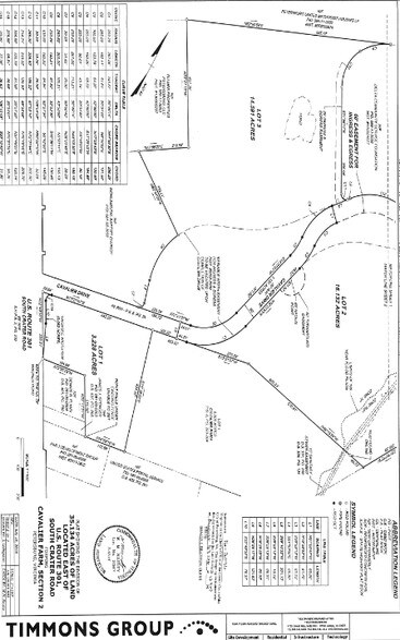 201 Cavalier Dr, Petersburg, VA à vendre - Plan cadastral – Image 2 sur 2