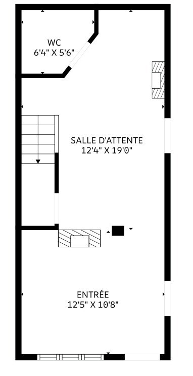 182 Rue Saint-Joseph, Terrebonne, QC à louer Plan d’étage– Image 1 sur 2