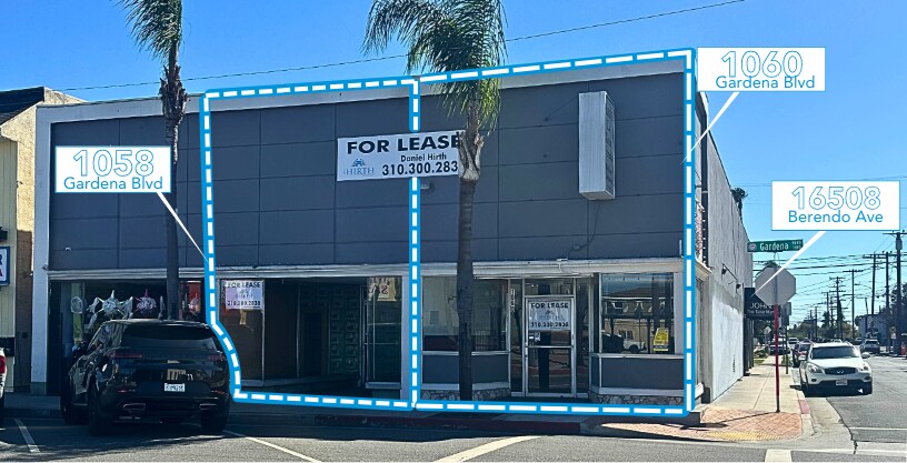1058-1060 W Gardena Blvd, Gardena, CA à louer - Photo de l’immeuble – Image 2 sur 6