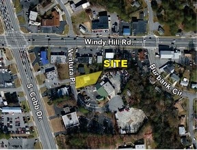 2433 Ventura Pl, Smyrna, GA - VUE AÉRIENNE vue de carte - Image1