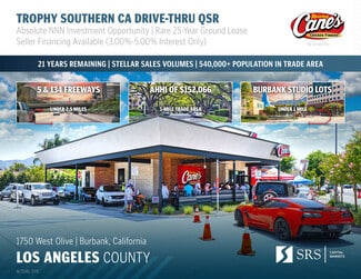 Plus de détails pour 1750 W Olive Ave, Burbank, CA - Local commercial à vendre