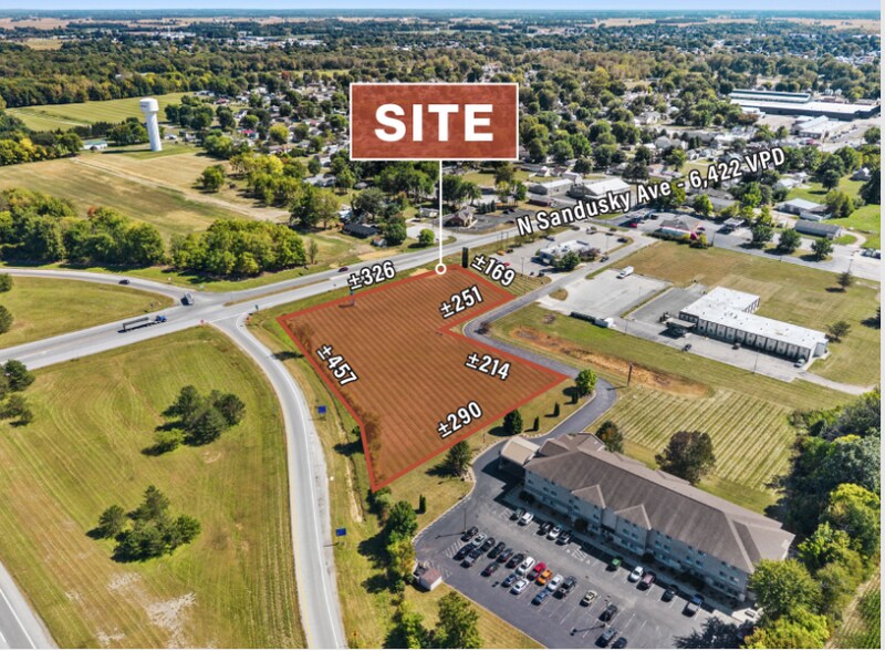 1575 N Sandusky Ave, Bucyrus, OH à vendre - Photo de l’immeuble – Image 2 sur 3