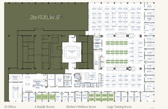 120 S Riverside Plz, Chicago, IL à louer Plan d’étage– Image 1 sur 8
