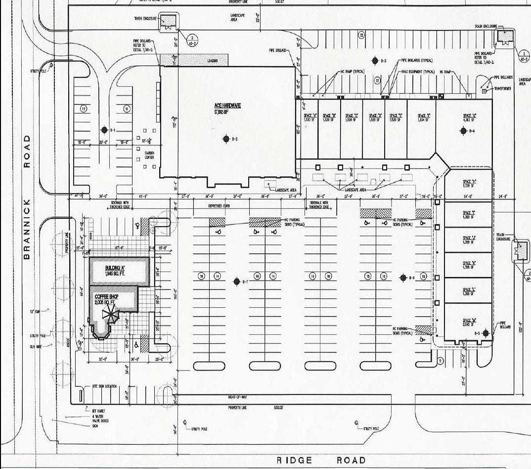 825-855 Ridge Rd, Minooka, IL à louer Plan de site– Image 1 sur 2
