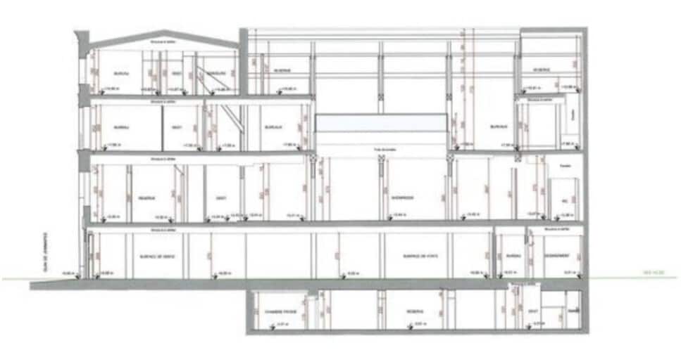 64 Quai De Jemmapes, Paris à louer Plan d’étage– Image 1 sur 1