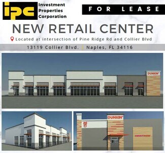 Plus de détails pour 13119 Collier Blvd. blvd, Naples, FL - Local commercial à louer
