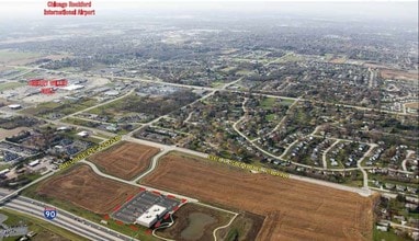 1252 Bell Valley Rd, Rockford, IL - VUE AÉRIENNE  vue de carte