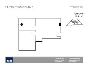 2675 Paces Ferry Rd Se, Atlanta, GA à louer Plan d’étage– Image 1 sur 1
