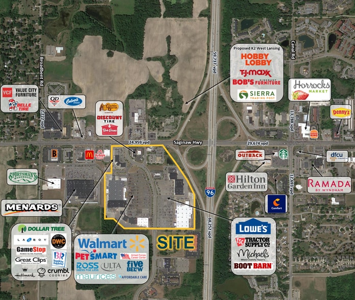 416-510 N Marketplace Blvd, Lansing, MI à louer - Photo de l’immeuble – Image 2 sur 7