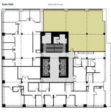2055 Rue Peel, Montréal, QC à louer Plan d’étage– Image 1 sur 1