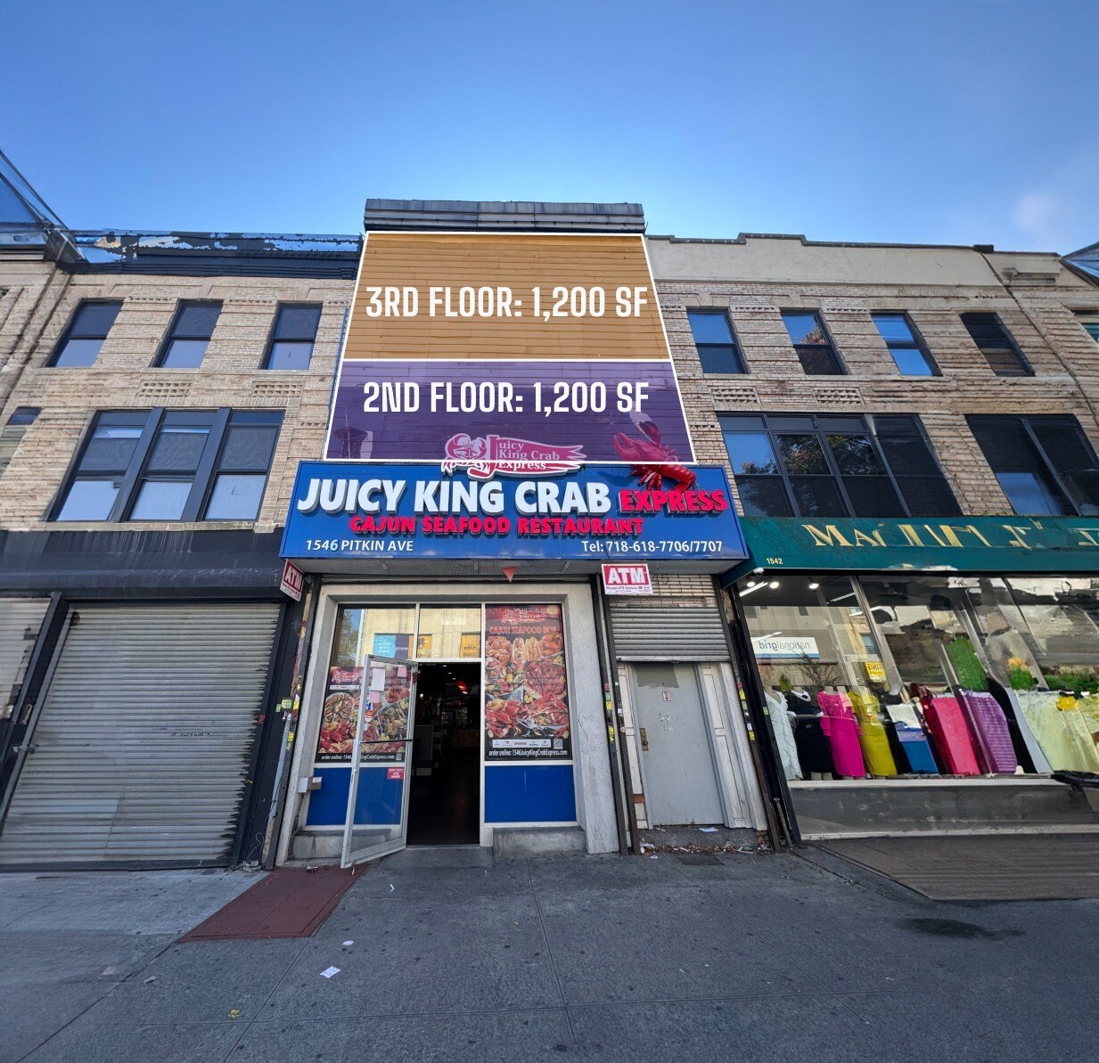 1546 Pitkin Ave, Brooklyn, NY à louer Photo principale– Image 1 sur 3