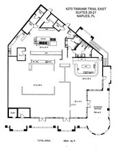 4270 Tamiami Trl E, Naples, FL à louer Plan de site– Image 1 sur 2