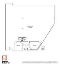 14944 Shoemaker Ave, Santa Fe Springs, CA à louer Plan d’étage– Image 2 sur 2