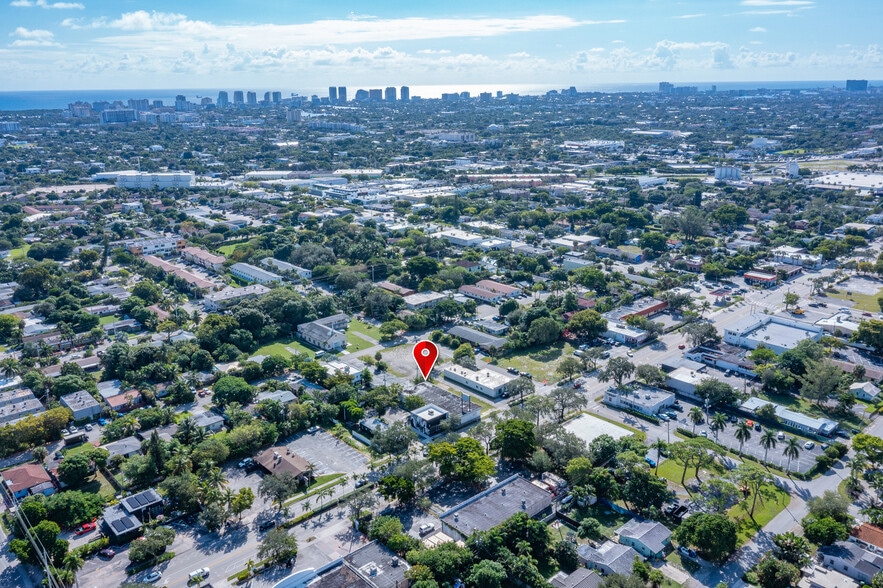 1408 NE 4th Ave, Fort Lauderdale, FL à vendre - Aérien – Image 3 sur 11