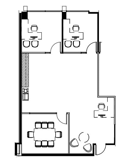 9909 Mira Mesa Blvd, San Diego, CA à louer Plan d’étage– Image 1 sur 1