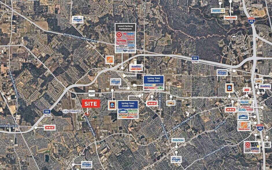 19916 Stuebner Airline Rd, Spring, TX à vendre - Aérien – Image 1 sur 2