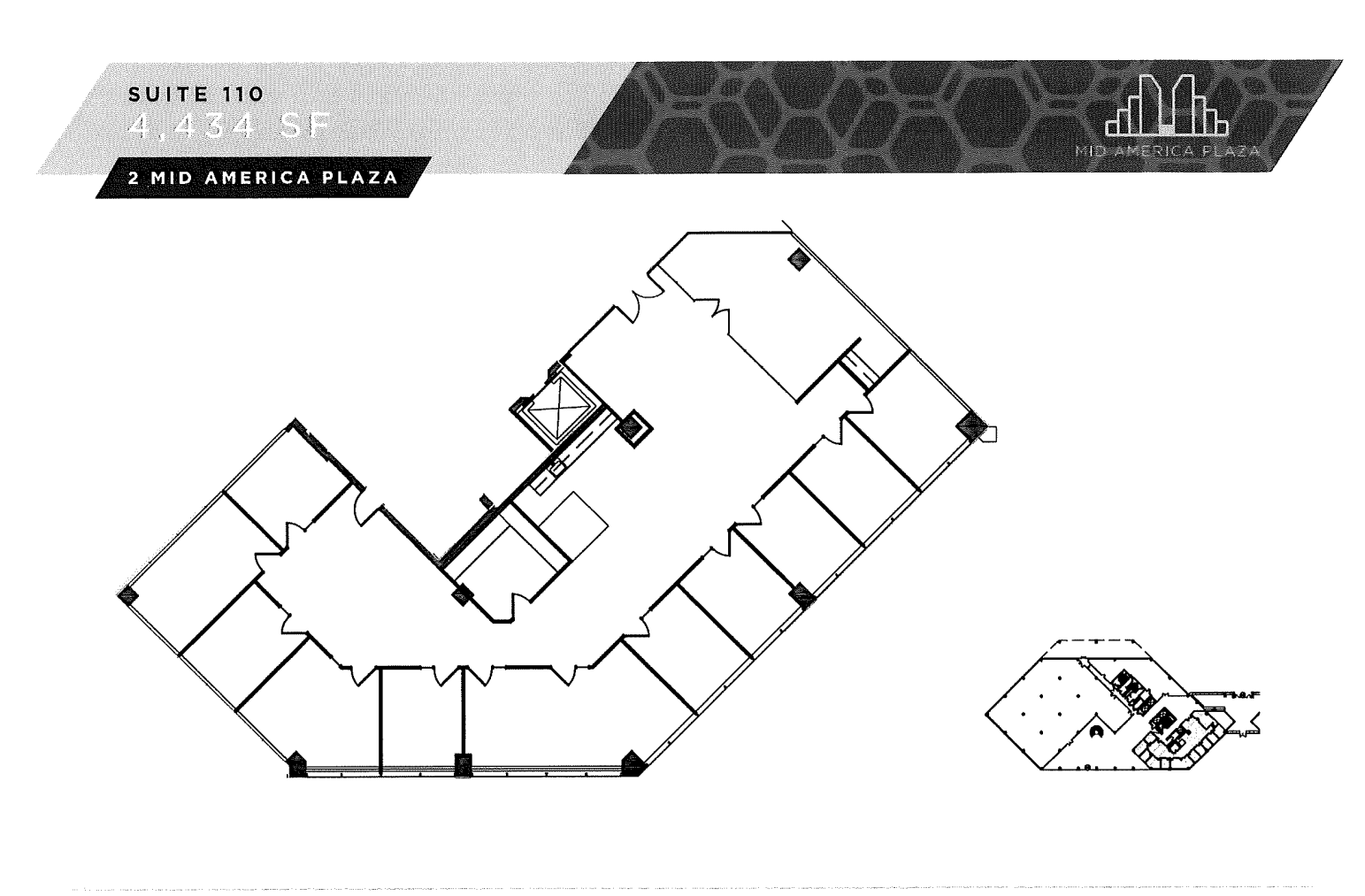 2 Mid America Plz, Oakbrook Terrace, IL à louer Photo intérieure– Image 1 sur 1