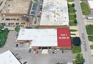 1010 W Republic Dr, Addison, IL à louer Plan de site– Image 2 sur 2
