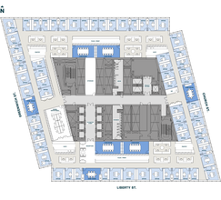 4 World Trade Center, New York, NY à louer Plan d’étage type– Image 2 sur 4