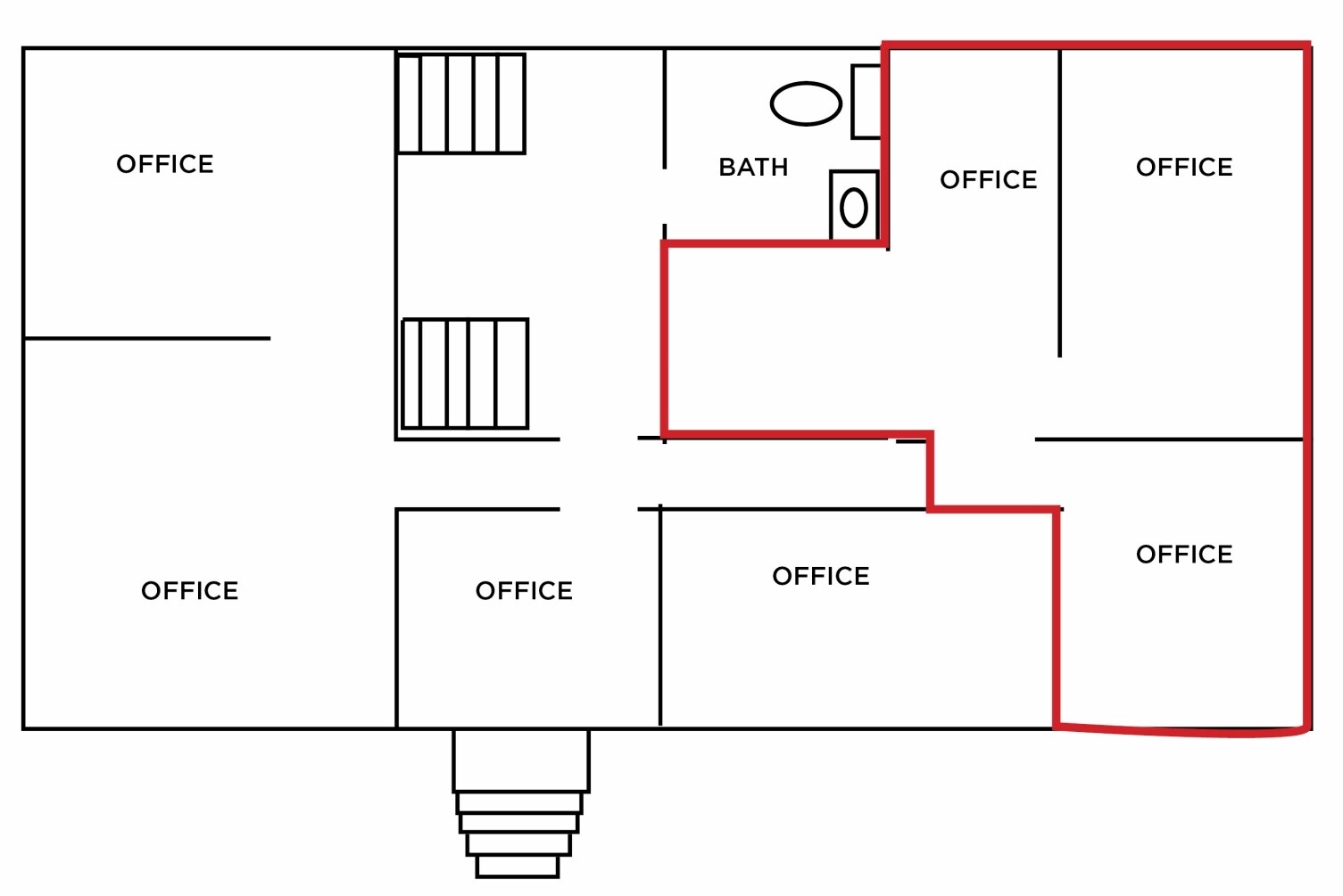 1900 Manakin Rd, Manakin Sabot, VA à louer Plan d’étage– Image 1 sur 2