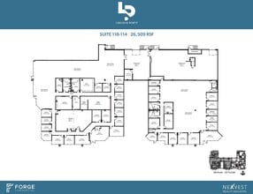 14500 Trinity Blvd, Fort Worth, TX à louer Plan d’étage– Image 2 sur 2