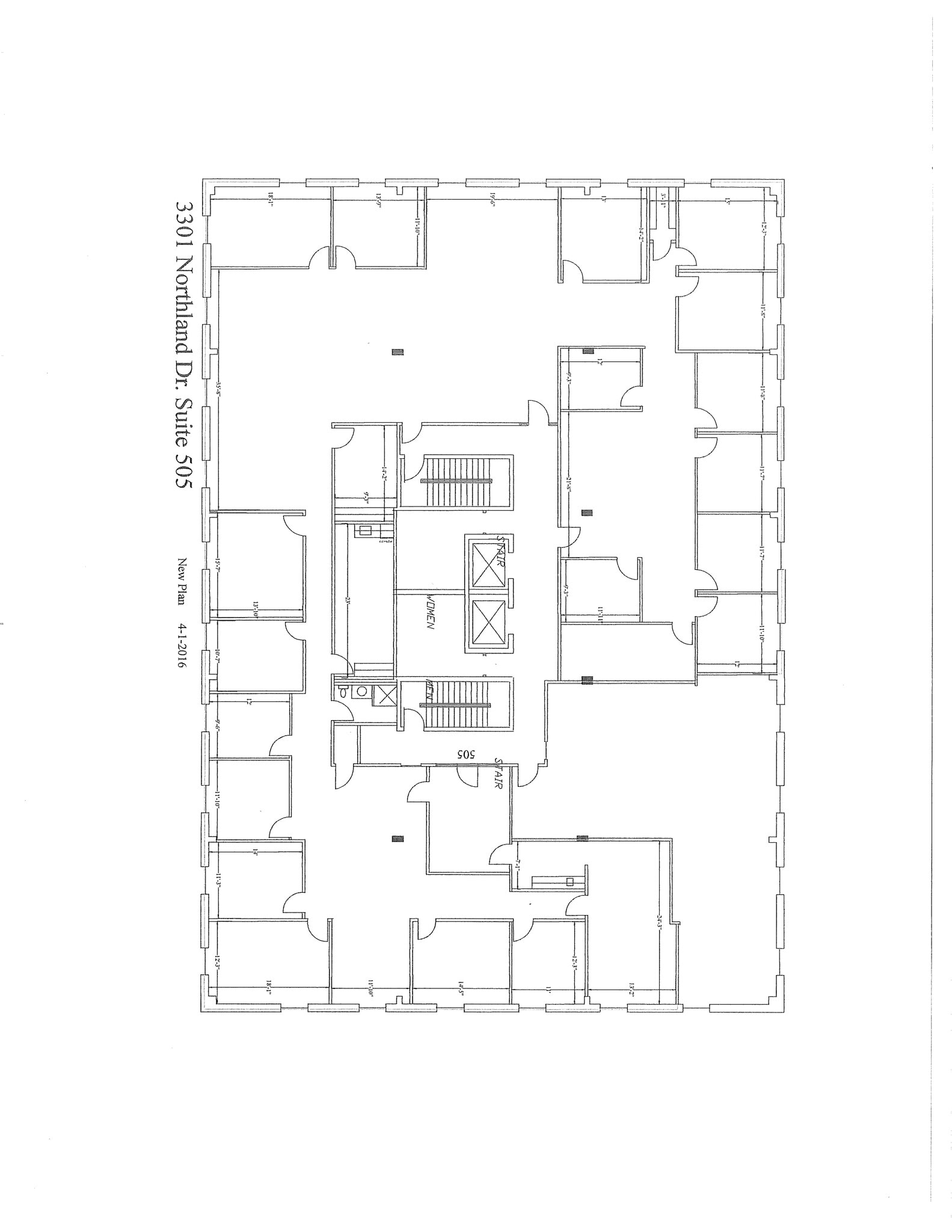 3301-3305 Northland Dr, Austin, TX à louer Plan de site– Image 1 sur 1