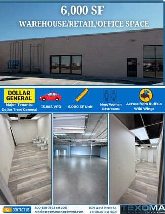 Plus de détails pour 1481-1607 W Pierce St, Carlsbad, NM - Local d'activités à louer