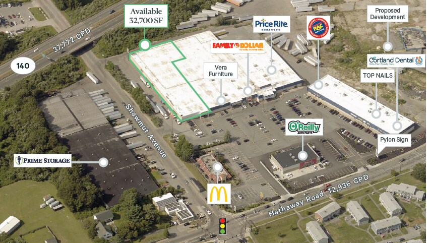 139 Hathaway Rd, New Bedford, MA à louer - Photo de l’immeuble – Image 2 sur 12