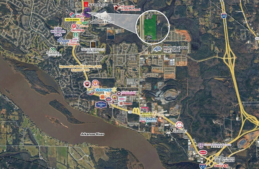 Maumelle Blvd, Maumelle, AR à vendre - Photo de l’immeuble – Image 3 sur 3