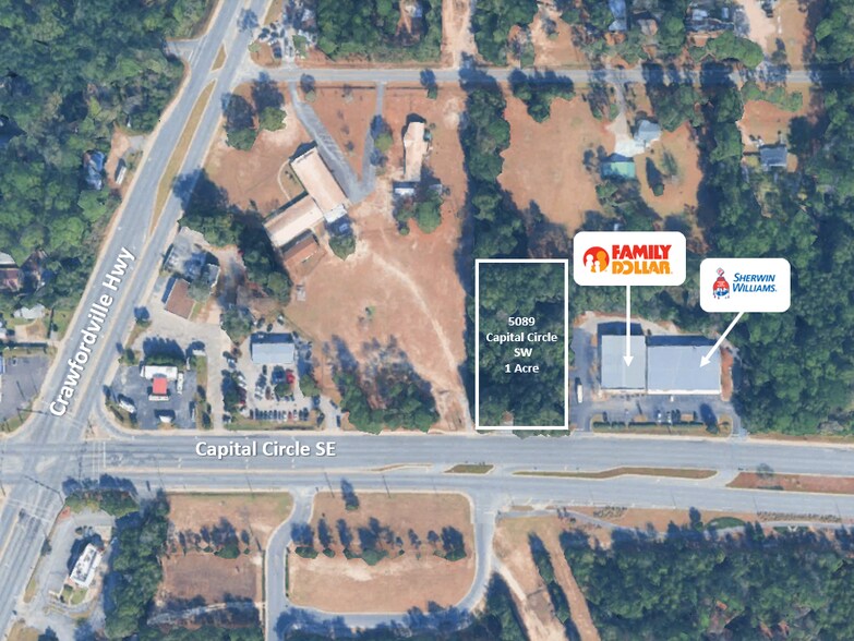5089 Capital Cir SW, Tallahassee, FL à vendre - Photo de l’immeuble – Image 2 sur 3