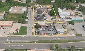 27 W 9th St, Edmond, OK - Vue aérienne vue de carte