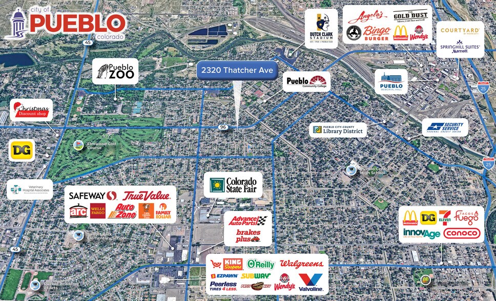 2314-2318 Thatcher Ave, Pueblo, CO à vendre - Photo de l’immeuble – Image 3 sur 5