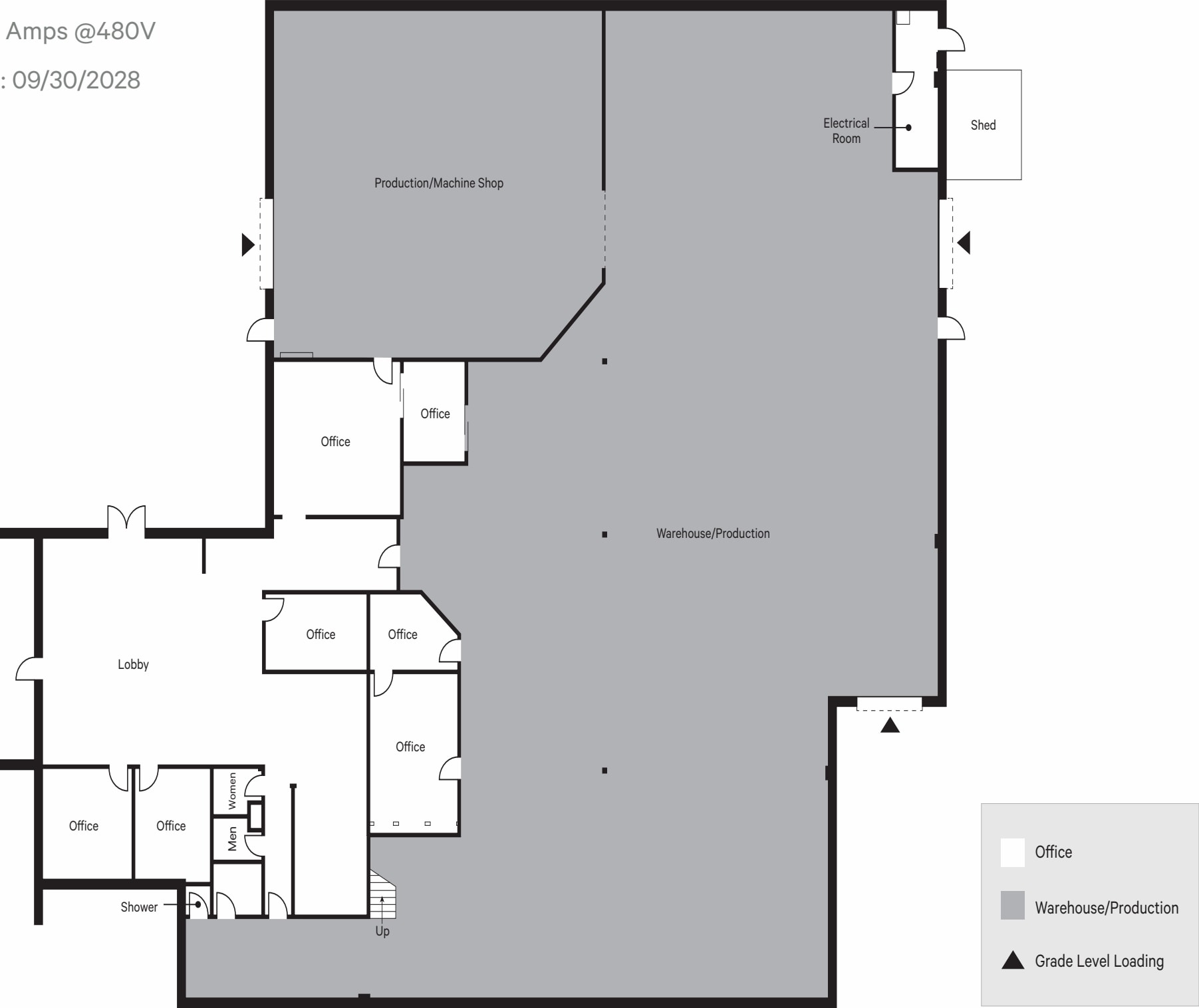 605 Nuttman St, Santa Clara, CA à louer Plan d’étage– Image 1 sur 1