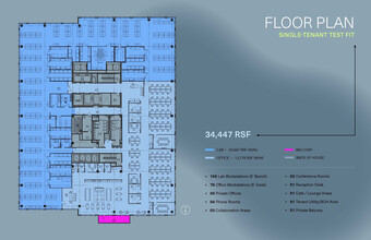 5207 S Harper Ave, Chicago, IL à louer Plan d’étage– Image 1 sur 2