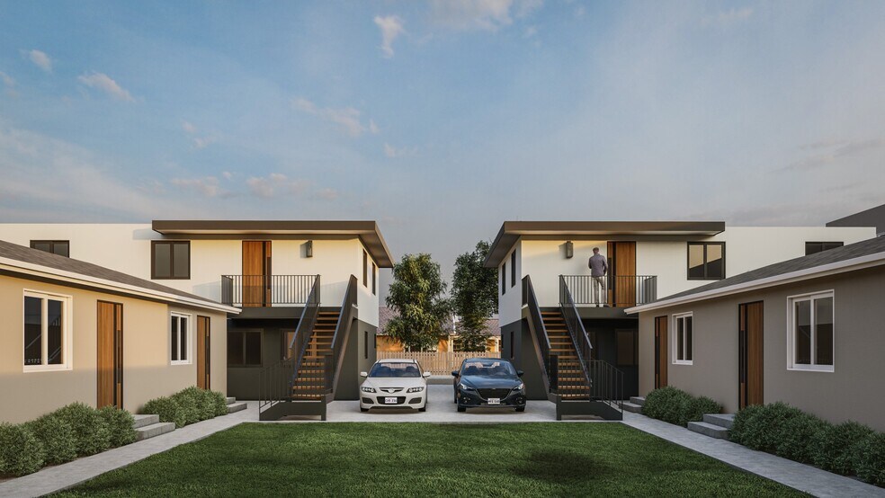 10 Units in Long Beach | ADU Plans portefeuille de 2 biens à vendre sur LoopNet.fr - Photo de l’immeuble – Image 3 sur 12