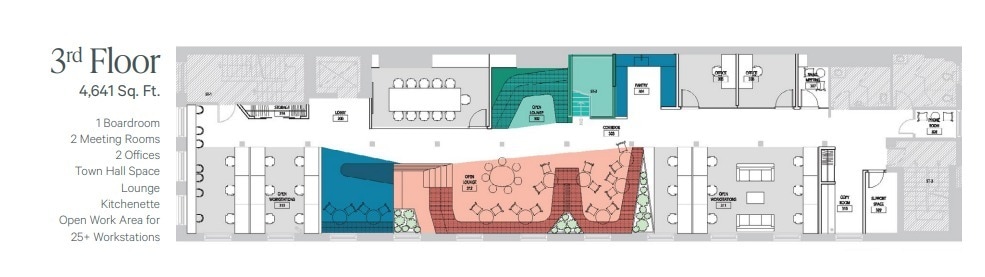 77 Peter St, Toronto, ON à louer Plan d’étage– Image 1 sur 1