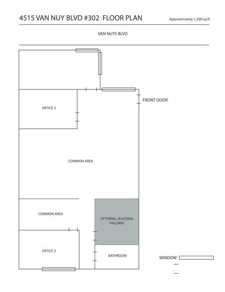 4515 Van Nuys Blvd, Sherman Oaks, CA à louer - Plan de site – Image 1 sur 14