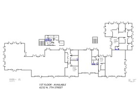 6232 N 7th St, Phoenix, AZ à louer Plan de site– Image 2 sur 2