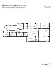 309 S Sharon Amity Rd, Charlotte, NC à louer Plan d’étage– Image 1 sur 2