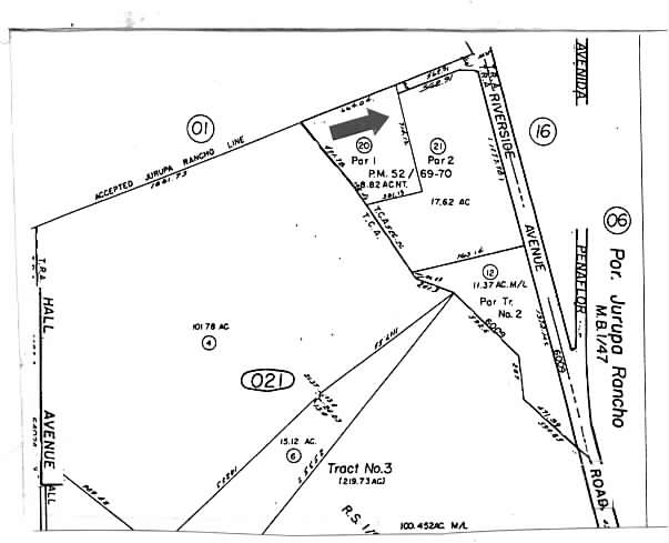 3122 S Riverside Ave, Bloomington, CA à louer - Plan cadastral – Image 3 sur 11