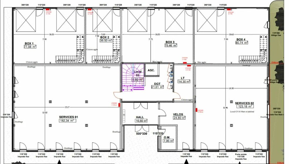 Bureau dans Rumilly à vendre - Plan d’étage – Image 3 sur 4