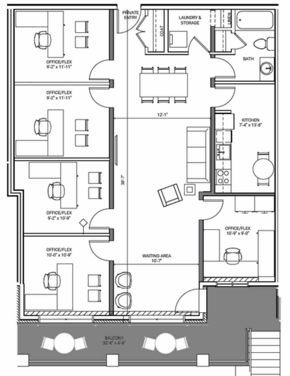3360 16th St SW, Calgary, AB à louer Plan d’étage– Image 1 sur 5