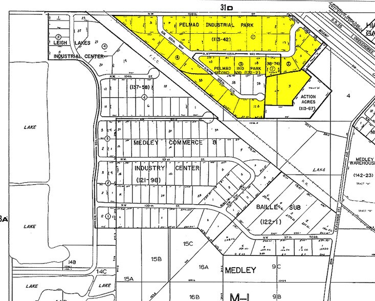 9001-9021 NW 105th Way, Miami, FL à louer - Plan cadastral – Image 2 sur 22