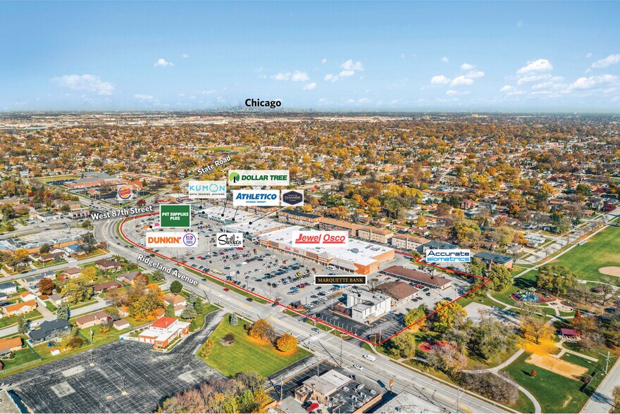 8707-8767 Ridgeland Ave, Oak Lawn, IL à louer - Photo de l’immeuble – Image 2 sur 21