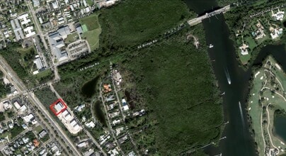 11700 SE Shell Ave, Hobe Sound, FL - Vue aérienne  vue de carte