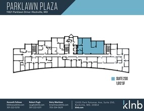 11821 Parklawn Dr, Rockville, MD à louer Plan de site– Image 1 sur 1